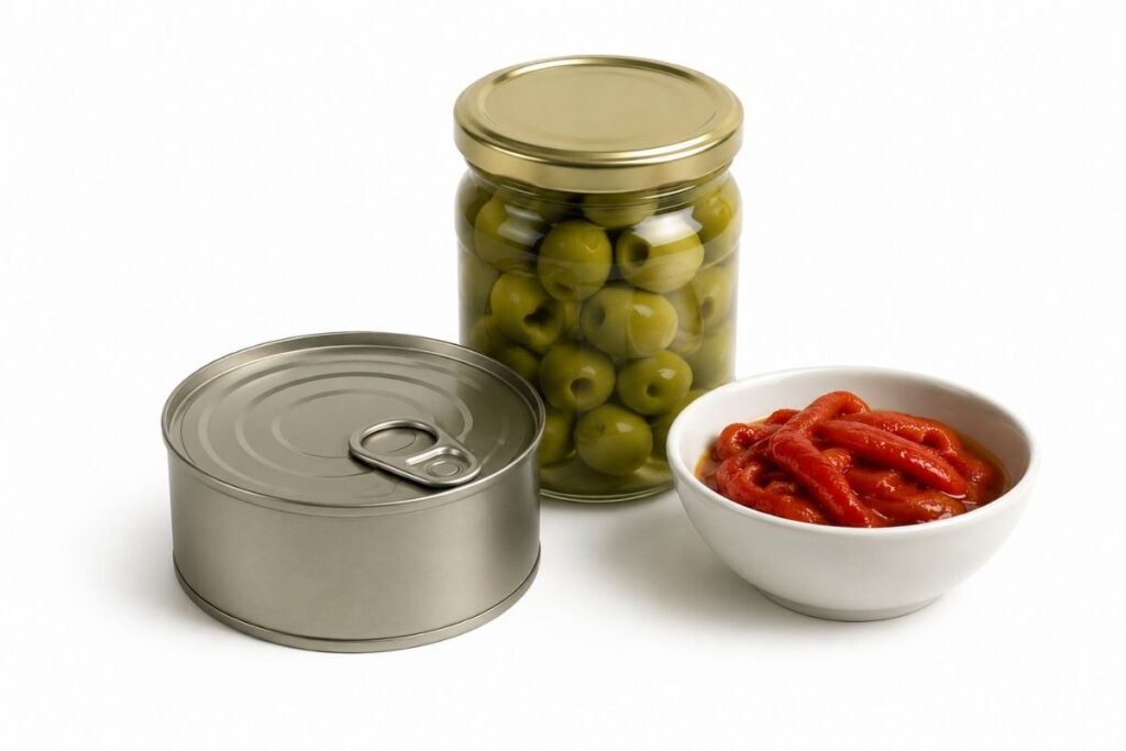 Qué productos en conserva necesita un restaurante para optimizar su cocina